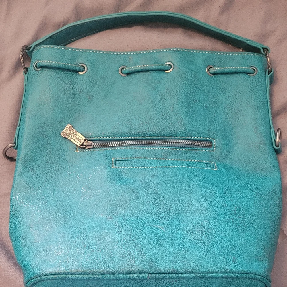 Trinity Ranch Turquoise Purse - Picture 2 of 3